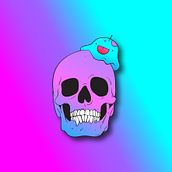 Little Slug on My Skull. Traditional illustration project by Carlos Diez - 11.23.2017