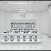 iStore. Un proyecto de 3D, Diseño y Diseño de interiores de Christany Herrera - 23.11.2017