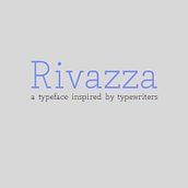 Rivazza Font. Projekt z dziedziny  Kaligrafia, T, pografia, T i pografia użytkownika Elisa Pérez - 27.11.2017