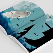 Ilustración para libros. Collage, and Traditional illustration project by Jose Blasco Pitarch - 11.26.2017