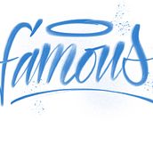 "Famous" con procreate en iPad Pro . Calligraph, and Design project by Kiko Garcia - 11.25.2017