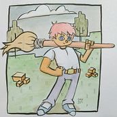 Ilustraciones de personajes propios. Projekt z dziedziny Trad, c i jna ilustracja użytkownika Gonzalo Romero - 26.11.2017