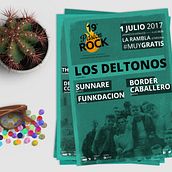 Pasión Rock Festival. Br, ing, Identit, Art Direction, Graphic Design, and Advertising project by Inmaculada Gómez González - 05.12.2015