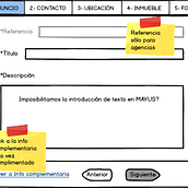 Creación anuncio inmobiliario. UX / UI project by Paula Findlay-Wilson - 05.27.2015