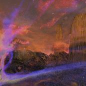 Mi Proyecto del curso: Matte Painting: creando mundos fotorrealistas. 3D, Photograph, and Traditional illustration project by Alicia Puyol - 11.28.2017