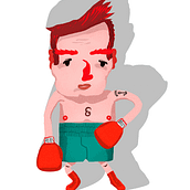 Boxeador. Animation project by Miguel Venegas Geffroy - 11.30.2017