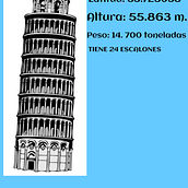 TORRE DE PISA. Infografia projeto de sarariosbroullon - 01.12.2017