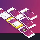Cerise for Android: Linear concept. Interactive Design, and UX / UI project by JuanManuel SB - 12.01.2017