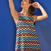 Vestido. Print "COLORS". Design, and Graphic Design project by Verónica Ramos - 12.01.2017