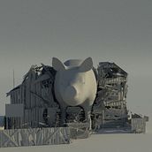 Destrucción ncloth. 3D project by Astrid Mayor - 12.01.2017