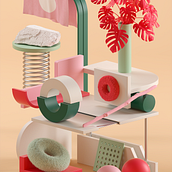Static Flow. Un progetto di 3D e Illustrazione tradizionale di Serafim Mendes - 16.11.2017