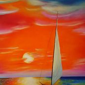 Heading to the sunset. Fine Arts project by Carlos Leyva - 12.04.2017