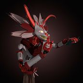 Mi Proyecto del curso: Modelado de personajes en Maya Miaubacore. 3D project by Isaac Rodriguez Hernandez - 12.04.2017