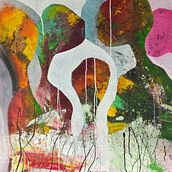 Conversation I. Painting project by Dani Maresma - 10.03.2017