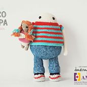 Coco and Pipa, story of two friends. Een project van Speelgoedontwerp, Patroonontwerp y Ontwerp van personages van Maria Sommer - 06.12.2017