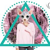 F A N T A S I A. Un proyecto de Collage, Diseño gráfico, Ilustración tradicional y Retoque fotográfico de Carla JD - 07.12.2017