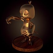 poop pigeon modelo 3D . 3D project by Claudio Nuñez - 12.08.2017
