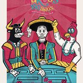 Feria Nacional de San marcos (190 años) . Street Art, Character Design, Traditional illustration, and Vector Illustration project by Gar Dominguez Aguilar - 12.09.2017