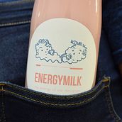 ENERGYMILK . Product Design, Graphic Design, and Advertising project by Ivo and Puck - 12.09.2017