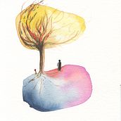 Mi Proyecto del curso: Retrato ilustrado en acuarela. Artes plásticas projeto de carola_sepulveda - 09.12.2017