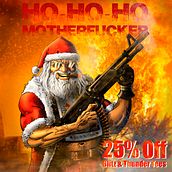 Badass Santa. Een project van Stripboek, Traditionele illustratie y  Reclame van Sergio Bravo Alvarez - 10.12.2017