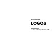 Identidad corporativa 2015-2017 (monocromo). Graphic Design project by rêves estudio - 12.10.2017