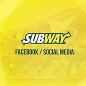 Subway Social Media posts. Un proyecto de Diseño, Ilustración vectorial, Marketing y Publicidad de Alejandro Sotillet - 01.04.2014