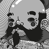 Fat boys & chubby girls. Un proyecto de Diseño de personajes, Diseño gráfico, Ilustración tradicional e Ilustración vectorial de Francisco Malfeito - 03.06.2014