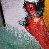 PÁJARO ENCONTRADO. Artes plásticas, Design e Ilustração tradicional projeto de Inma M B - 12.12.2017
