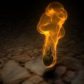 Efectos especiales- granada explosiva con fuego, maya- (2016). 3D project by Martin Arredondo Orduño - 08.07.2015