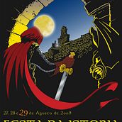 Cartel para concurso de carteles Festa da Istoria Ribadavia (Galizia, 2009). Design, Traditional illustration, and Graphic Design project by Giuseppe Borio - 12.13.2017