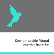 Comunicación Visual en Leyendas Sports Bar . Desain Grafis proyek oleh Mariana Ruibal - 12.13.2017