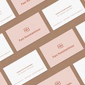 Fani Konstantinou. Un progetto di Br, ing, Br, identit, Graphic design e Packaging di Jesús Román Ortega - 14.12.2017