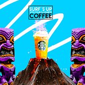 Starbucks Tikimokanut. Een project van Traditionele illustratie y  Reclame van Mauricio Bladinieres - 26.05.2017