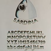 Lettering - Ojo  Sardina. Lettering projeto de Pepe Tordesillas - 14.06.2017