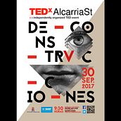 Cartel para el evento TEDx celebrado en Guadalajara, España. Design, Graphic Design, and Events project by Carlos Saboya Bengochea - 08.07.2017