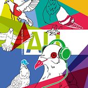 Agenda Urbana. Graphic Design, and Traditional illustration project by Laura Di Mascio Escribano - 12.16.2017