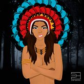 Tallulah. Character Design, Traditional illustration, and Vector Illustration project by ENDRIX HERNANDEZ - 12.18.2017