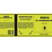 Etiqueta y packaging - Pisco el Gobernador . Product Design project by Helena Garriga Gimenez - 11.10.2015