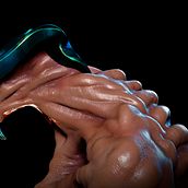 Muskle Forms. 3D, and Design project by Kevin Álvarez Mercado - 12.20.2017