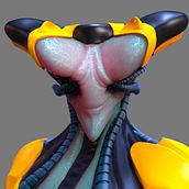 Galaktik Warrior .... 3D, Design, and Character Design project by Kevin Álvarez Mercado - 12.20.2017