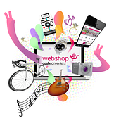 Webshop Launch. Een project van  Br, ing en identiteit, Marketing, Grafisch ontwerp, Vectorillustratie y  Reclame van madithings - 29.06.2015