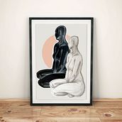 Ying and Yang. Een project van Traditionele illustratie van madithings - 14.10.2017