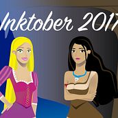 Proyecto Inktober 2017, inspirado en el curso: Ilustración de personajes para prensa. Design, Character Design, Traditional illustration, and Vector Illustration project by Laura Pérez Pérez - 10.01.2017
