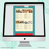 Web design - Sushi webpage. Web Design project by Maria Alejandra - 12.22.2017