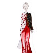 Ilustraciones. Design, Costume Design, and Traditional illustration project by Diana De Queiros - 12.24.2014
