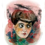 Rachel (Blade Runner) Ein Projekt aus dem Bereich Bildende Künste und Traditionelle Illustration von Barbara Buontempo - 26.12.2017