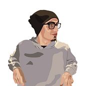 Ilustración autorretrato. Un progetto di Design, Character design e Illustrazione vettoriale di Sergio Campo - 26.12.2017