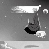 Postal felicitación año nuevo. 2018.. Graphic Design, and Traditional illustration project by Carlos Corredera - 12.27.2017