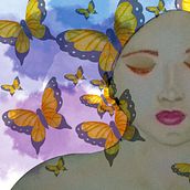 Mi Proyecto del curso: Retrato ilustrado en acuarela . Ilustrasi tradisional proyek oleh Andrea G. Morales - 12.29.2017